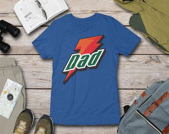 Shirt for Dad's Birthday or Father's Day | Gatorade Inspired Dad shirt | Sports Dad t-shirt Softstyle Shirt