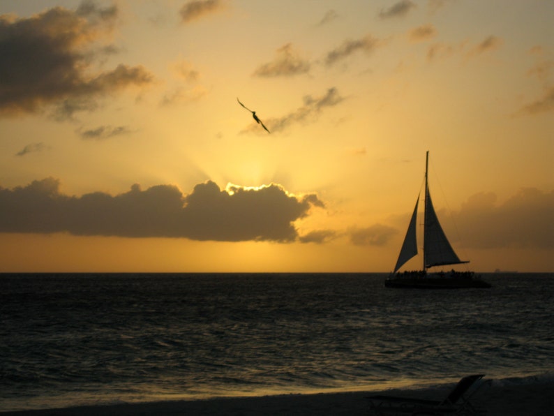 Sunset over Punta Cana Sunset over Punta Cana
