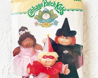 Wzór do szycia Butterick Cabbage Patch dla dzieci 6935 Kostiumy na Halloween Wiedźma Klaun Baletnica