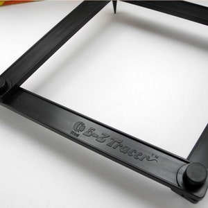 Vintage 1973 E-Z Tracer by K-tel Plastic Tracing Tool Enlarges Reduces ...