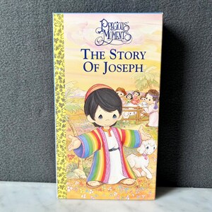 Precious Moments The Story of Joseph VHS Tape Animated Movie 1998