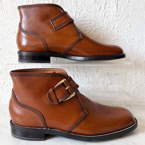 Vintage Florsheim Imperial Guardsman Boot Size 9 Brown  display picture 1