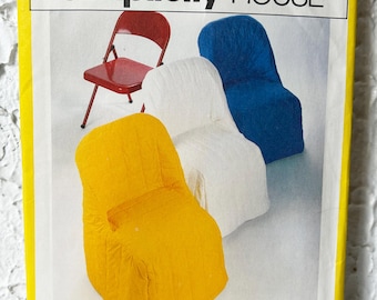 Simplicity 10 Slipcovers Chair-Couch-Ottoman Vintage Sewing Pattern #119 Uncut
