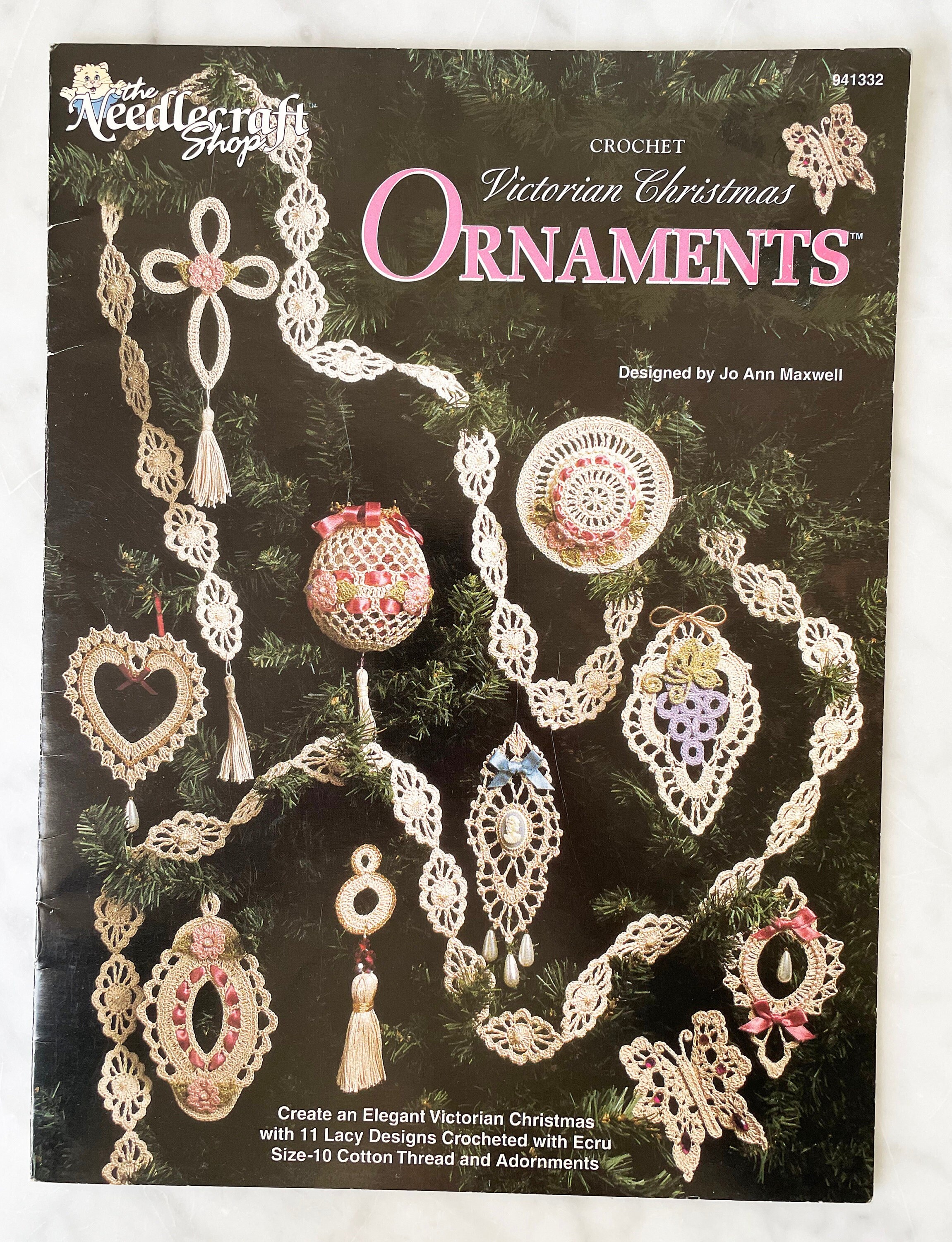 Vintage Victorian Christmas Ornaments to Crochet 11 Designs The Needlecraft Shop