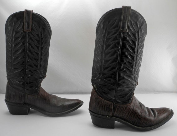 Vintage J. Chisholm Western Cowboy Boots - Women'… - image 4