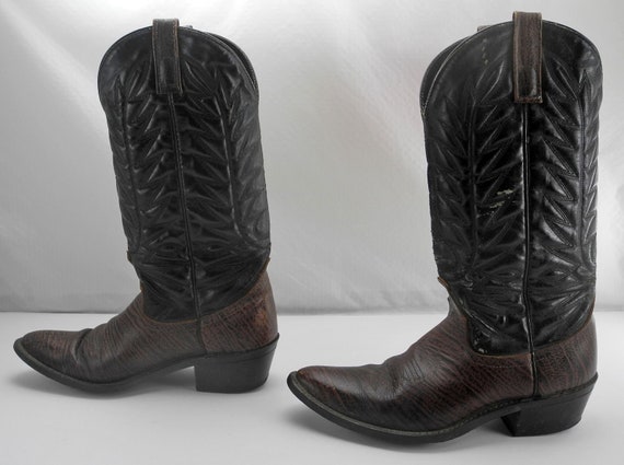 Vintage J. Chisholm Western Cowboy Boots - Women'… - image 5