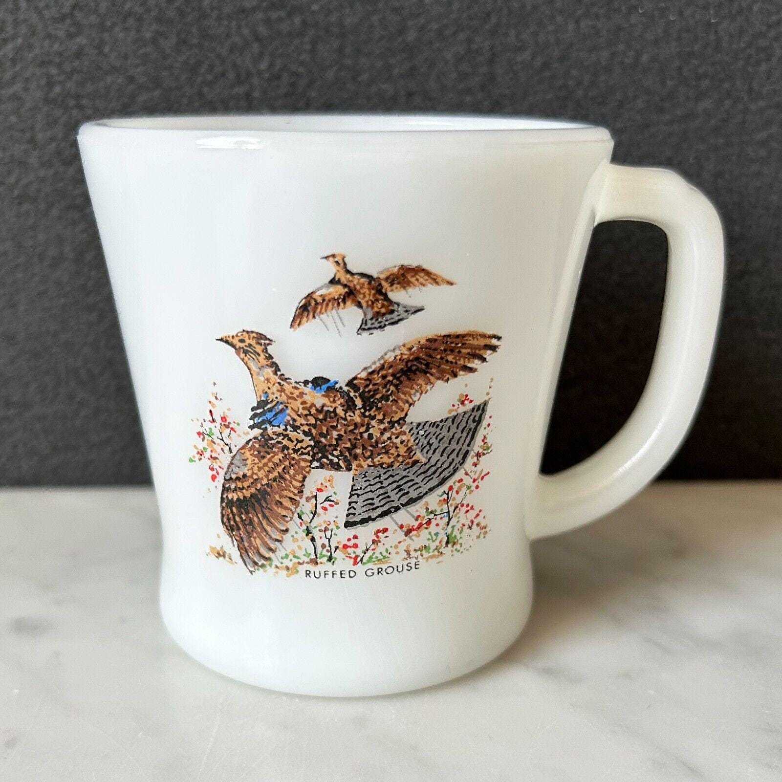 Fire King Bird Cup - Etsy