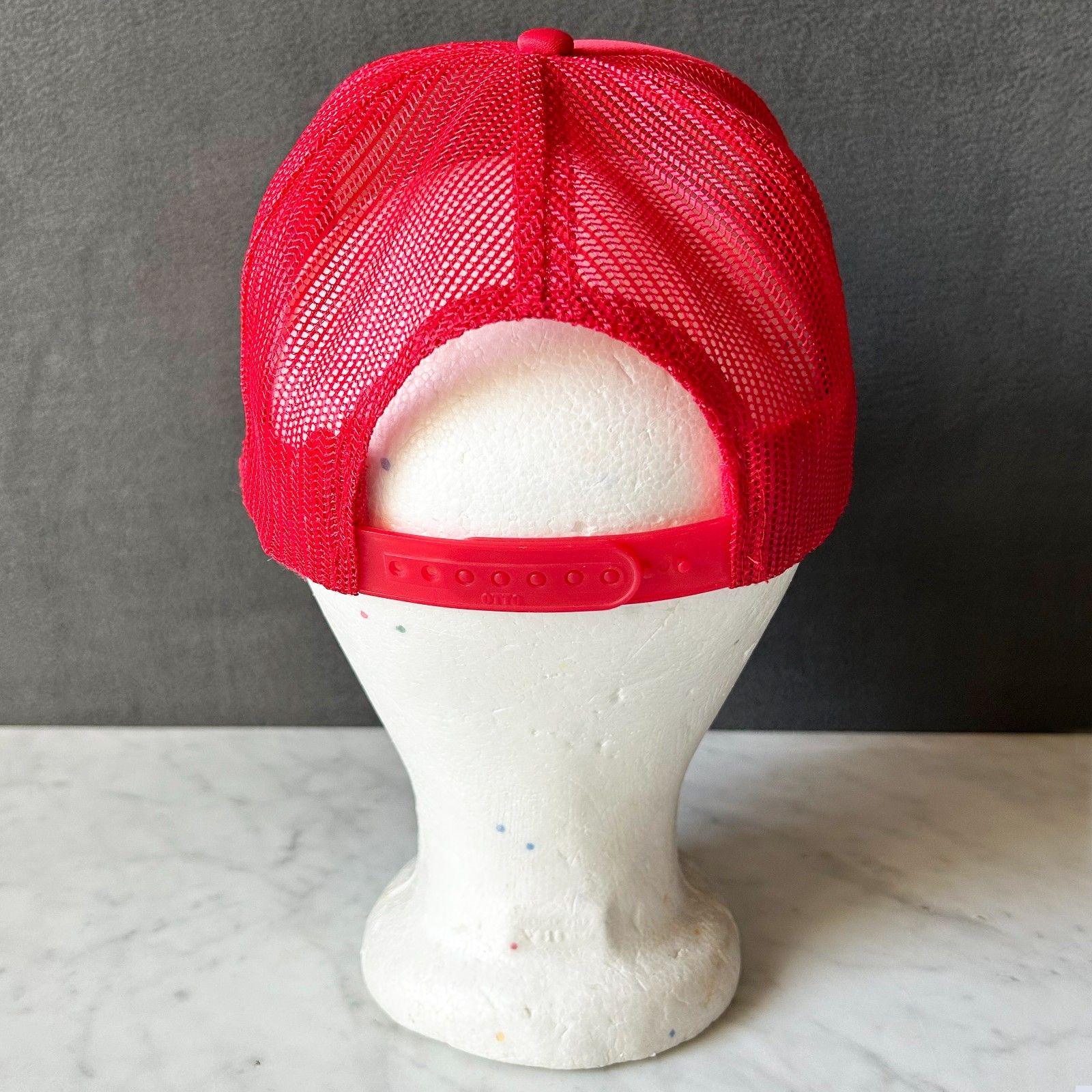 Vintage All You Need is Love Cap Snapback Trucker Hat Red  display picture 2