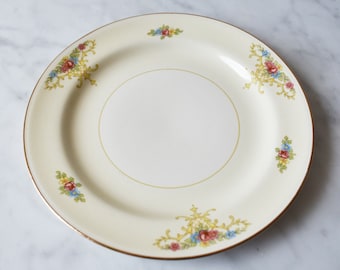 Vintage China Homer Laughlin Eggshell Nautilus Rochelle Bread & Butter Plate 6"