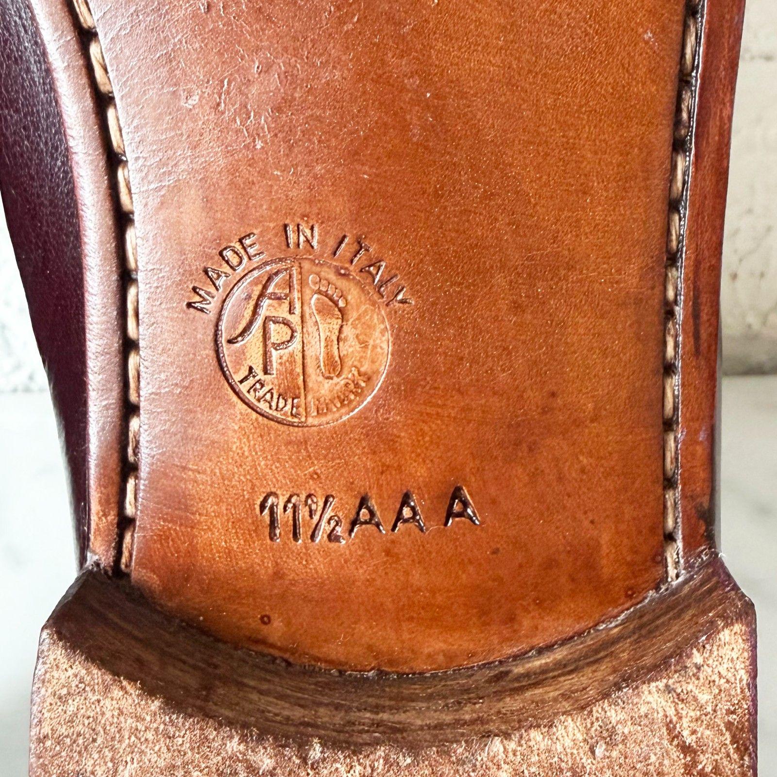 Wright Arch Preserver Penny Loafers 11.5 AAA Burgundy Italy  display picture 1