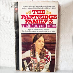 The Partridge Family #2 The Haunted Hall 1970 Paperback Susan Dey David Cassidy