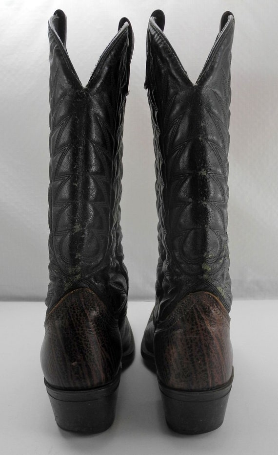 Vintage J. Chisholm Western Cowboy Boots - Women'… - image 6