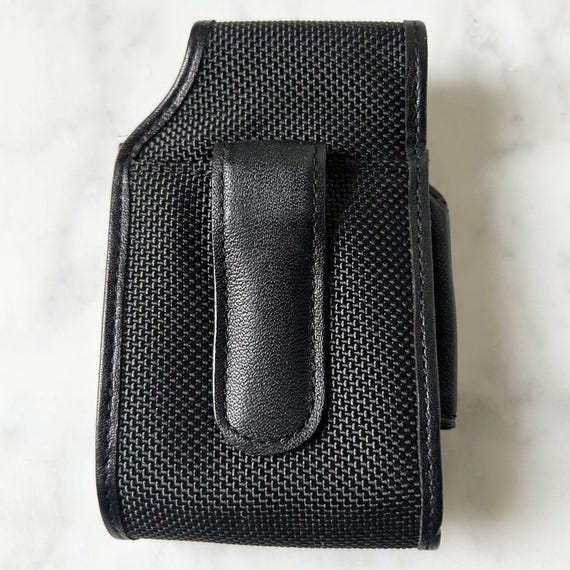 Vintage Tumi Flip Phone Case Black Leather/nylon Magnetic Closure Belt Clip - Etsy Israel Vintage Tumi Flip Phone Case Black Leather/nylon Magnetic Closure Belt Clip - Etsy Israel