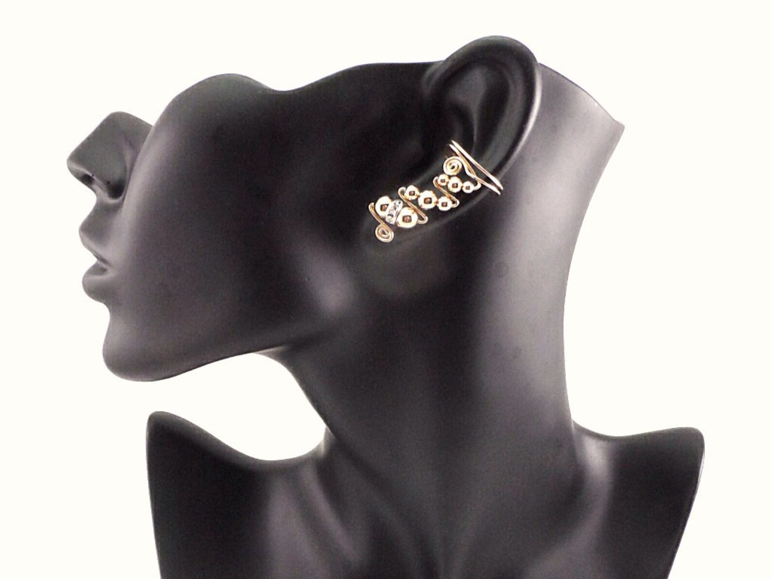 Super Gold Ear Cuffs Pair or Single Classy Comfortable No Etsy