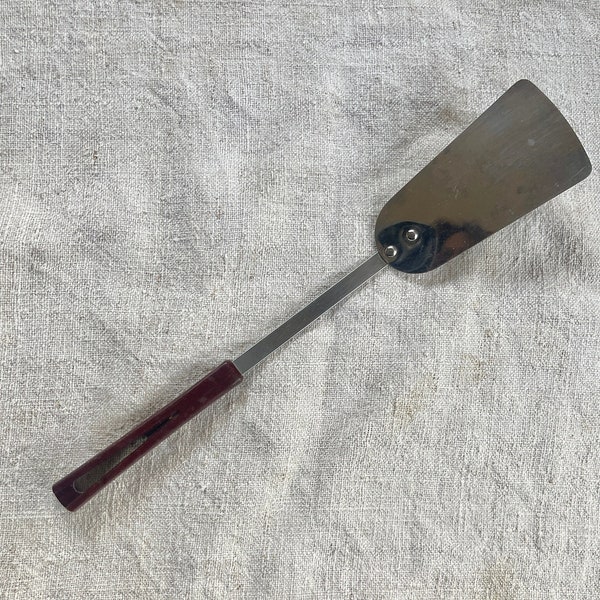 Vintage Stanhome Stainless Spatula Turner Flipper / Vintage Spatula Flipper