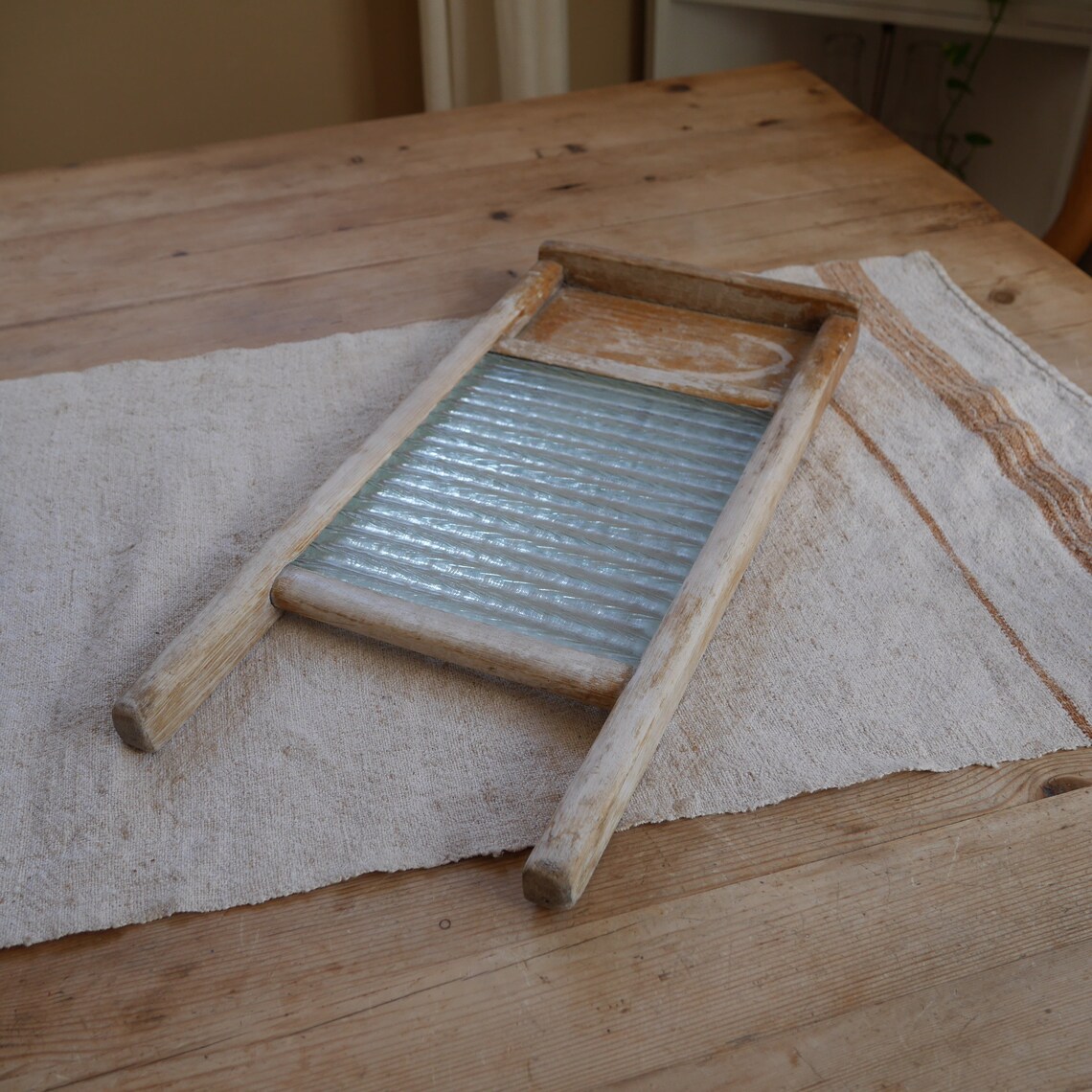 Vintage Glass Washboard by Columbus Washboard Company Home Etsy