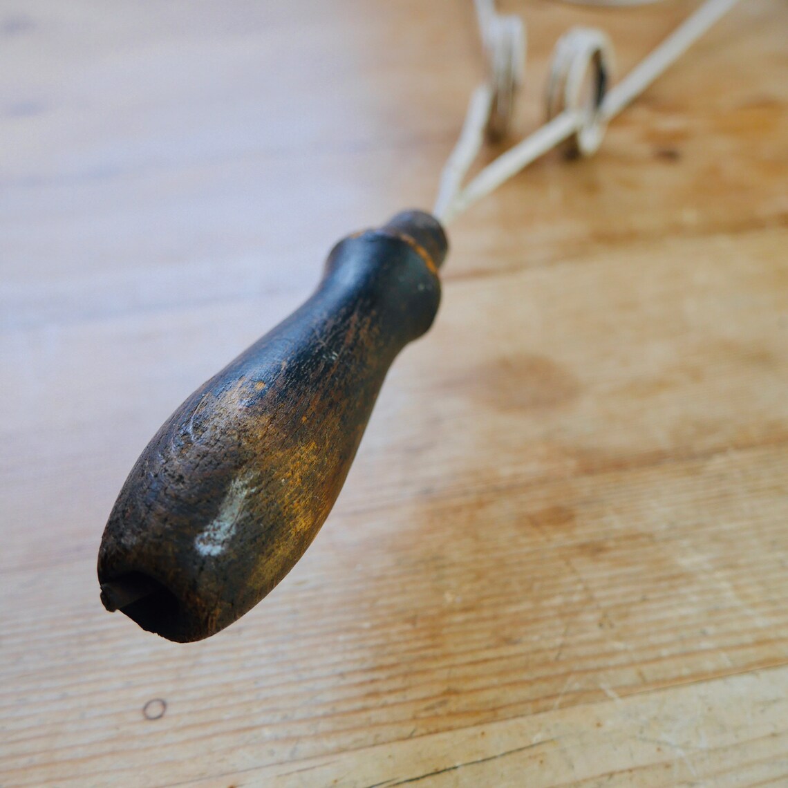 Authentic Vintage Rug Beater / Antique Rug Beater with Wood Etsy