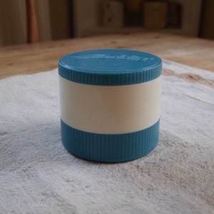 Rare Vintage Blue Thermos, Small Aladdin Thermos