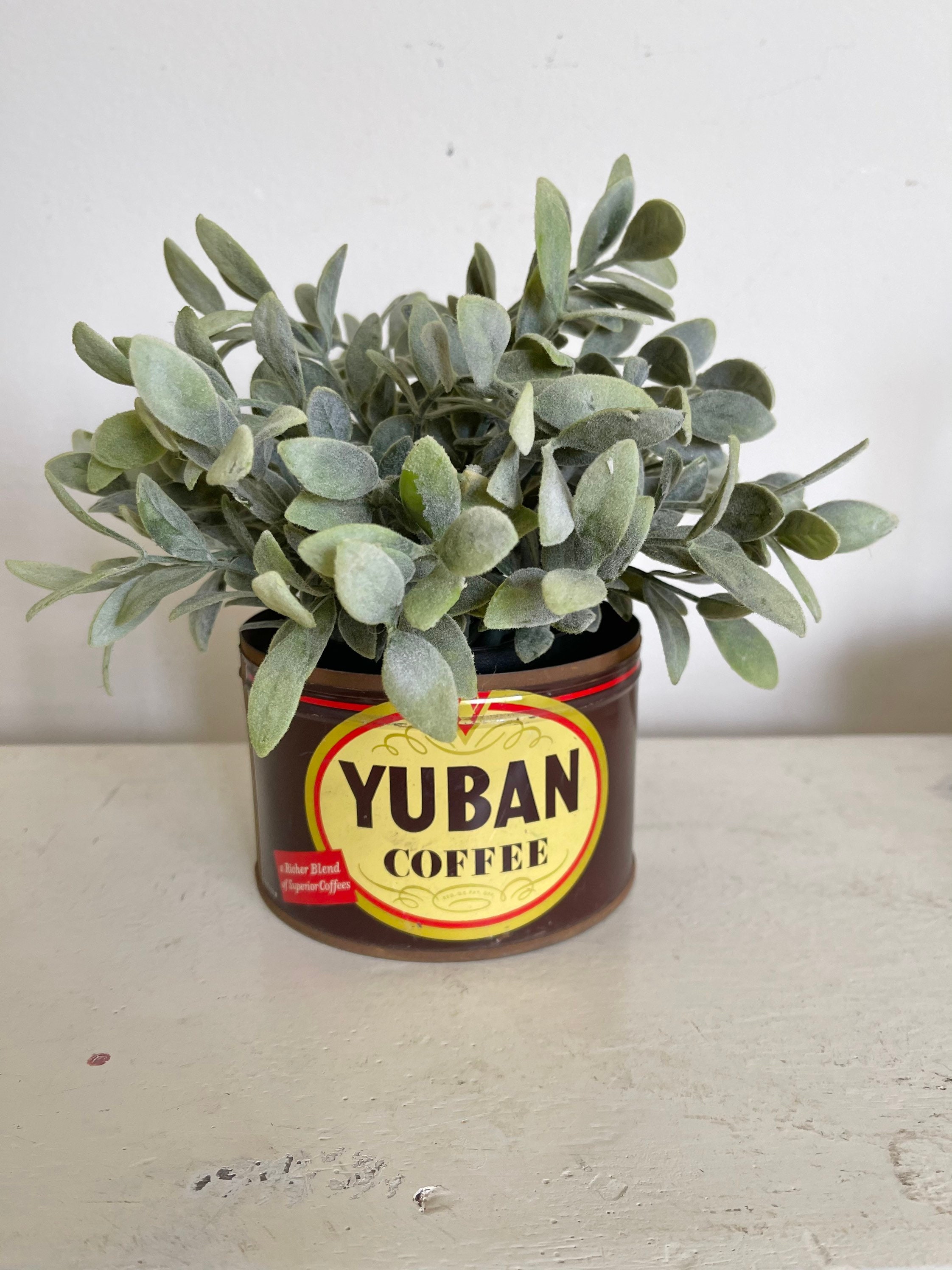 Vintage Yuban & Bliss Coffee Tins circa 1920s-1940s - Sold