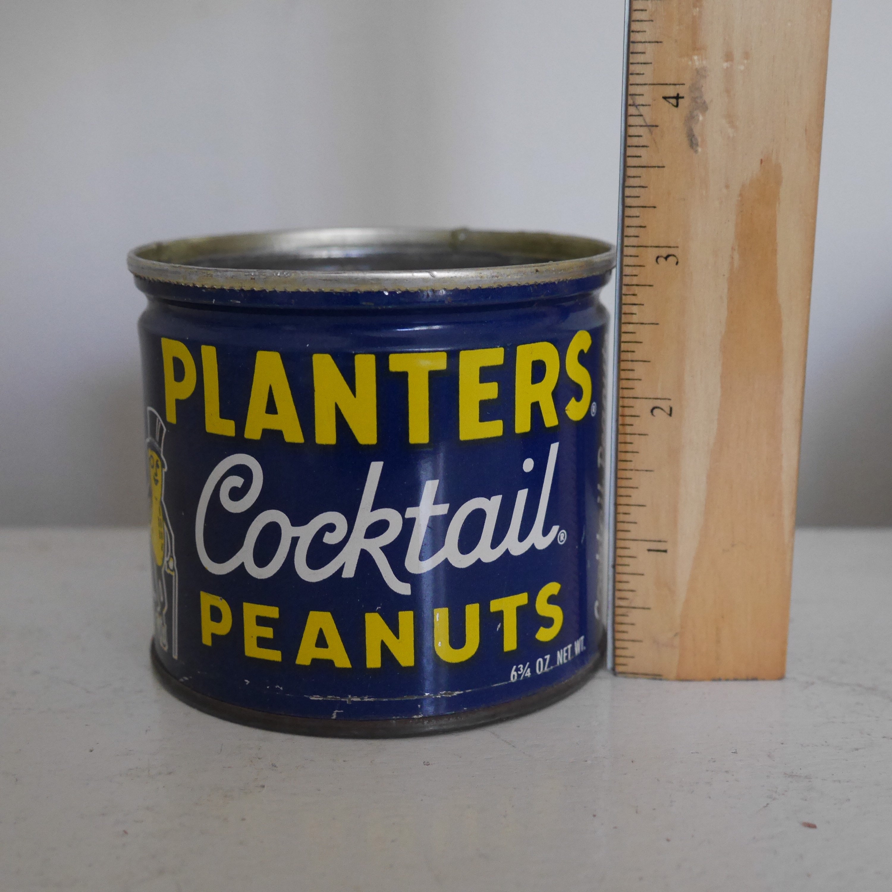 Vintage Planters Cocktail Peanuts Tin Can - Etsy