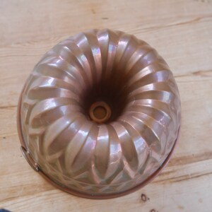 TAURUS Copper Bundt Pan Jello Mold Made in Portugal / Vintage Copper Jello Mold