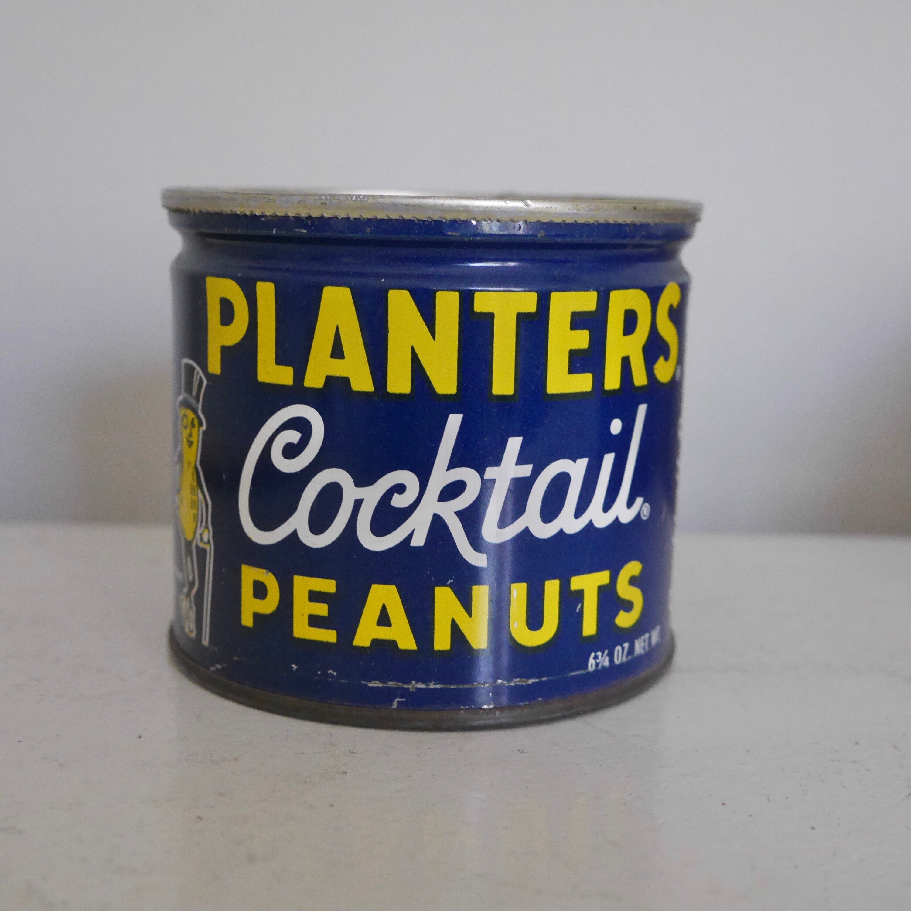 Vintage Planters Cocktail Peanuts Tin Can - Etsy