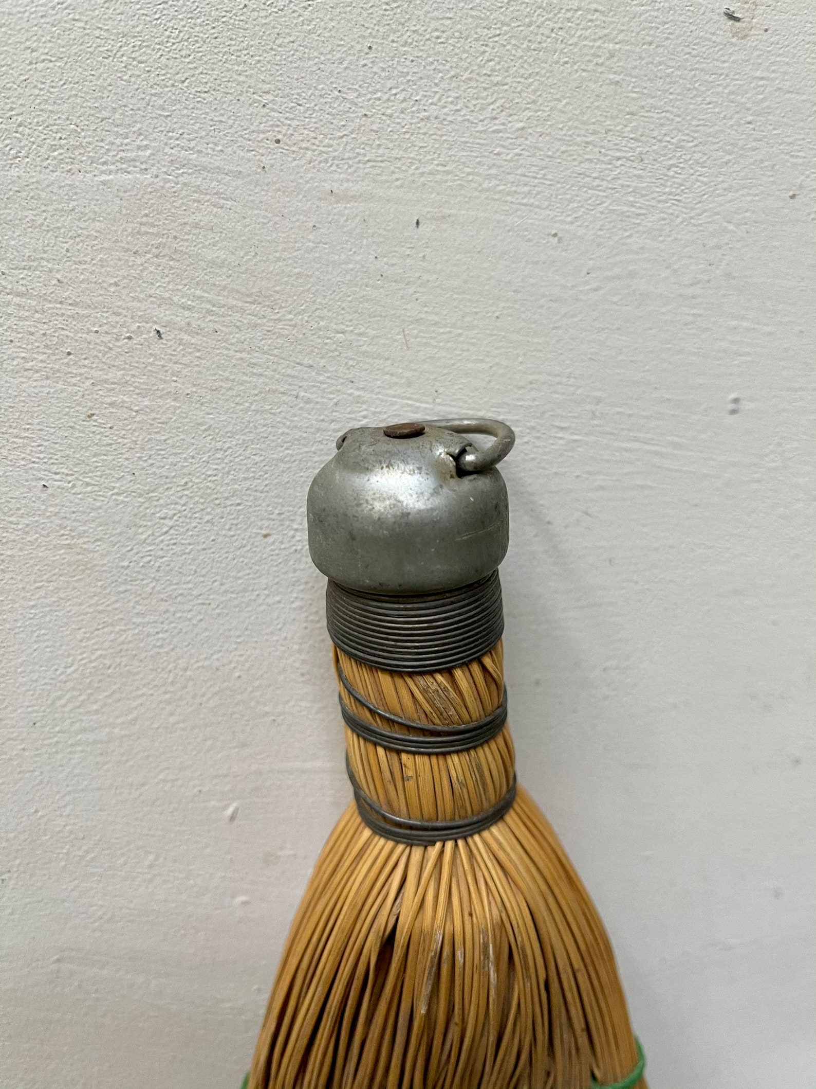 Authentic Vintage Hand Whisk / Whisk Broom with Green Orange Etsy