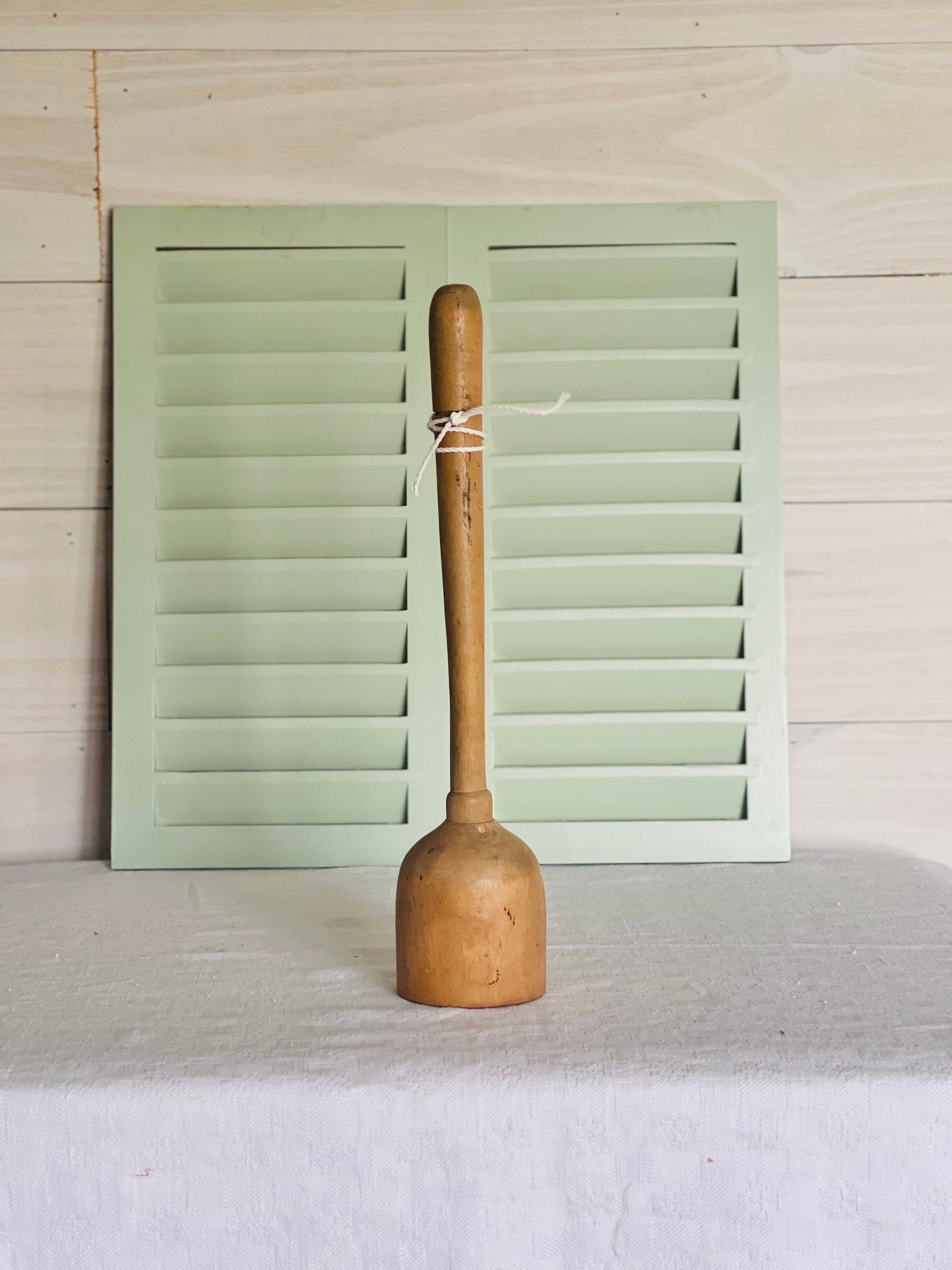Wooden potato masher for sale deals