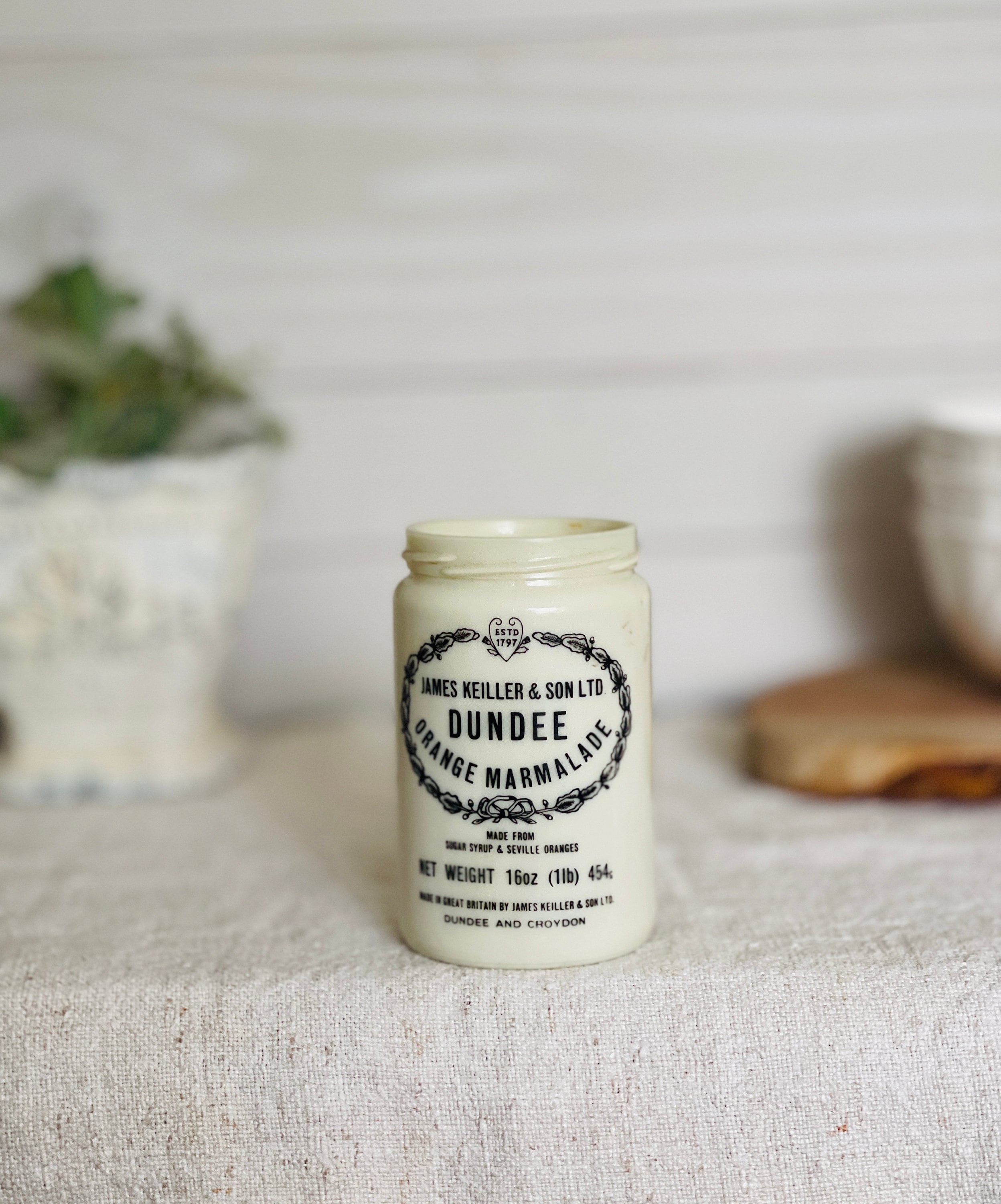 Vintage James Keiller Dundee Marmalade Crock Jar With Lid - Etsy