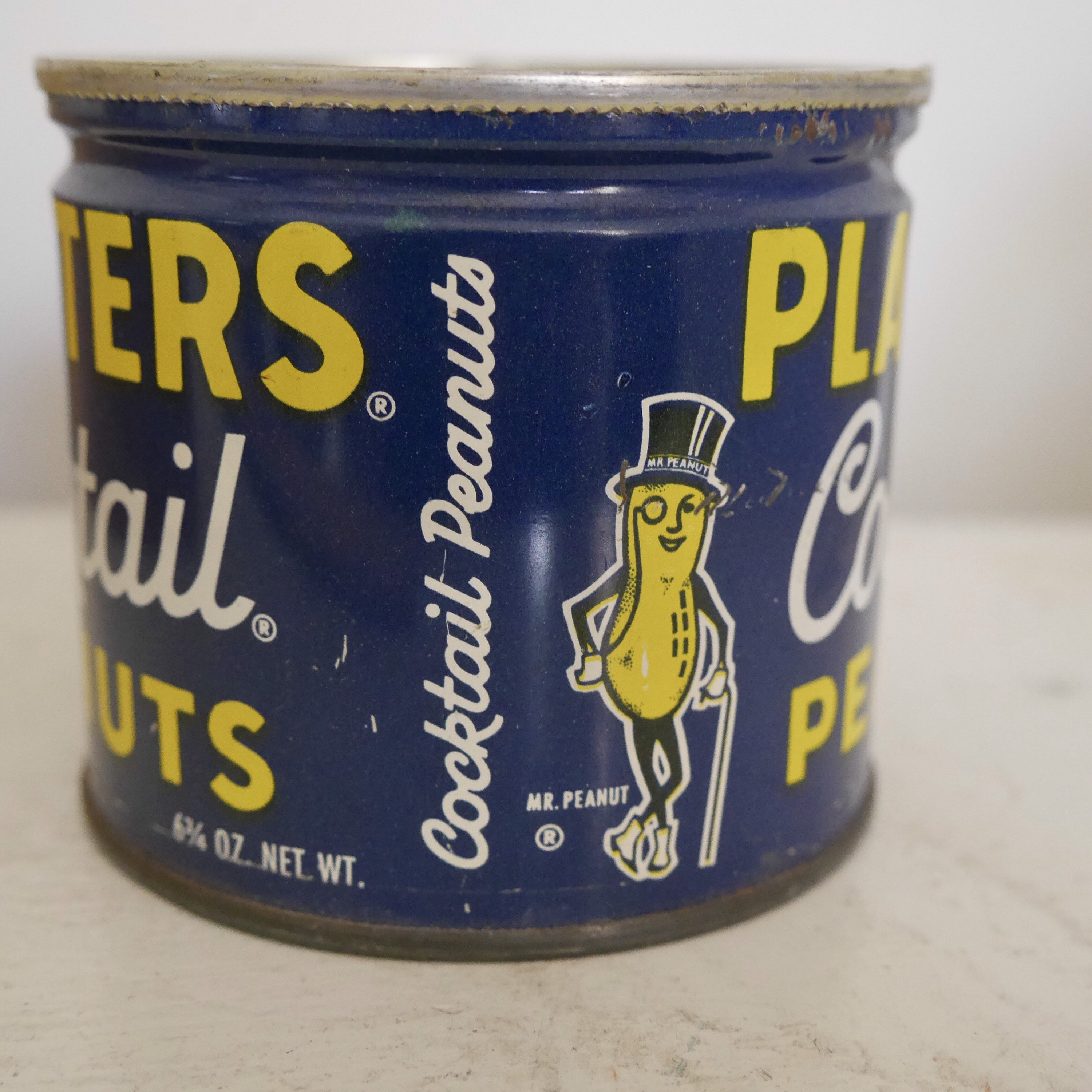 Vintage Planters Cocktail Peanuts Tin Can - Etsy