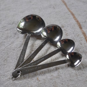 Norpro Mini Stainless Steel Measuring Spoons Set of 5 (Tad Dash Pinch Smidgen and Drop)