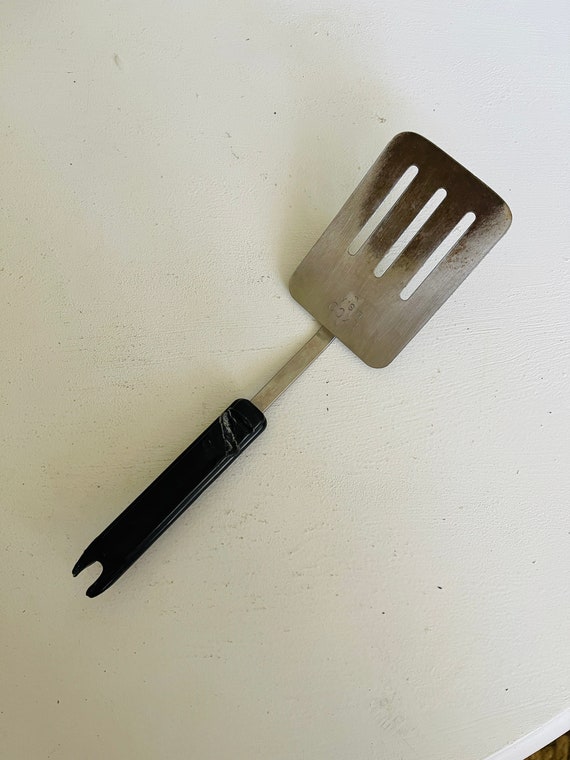 Authentic Vintage EKCO USA Spatula With Black Handle / Vintage Etsy