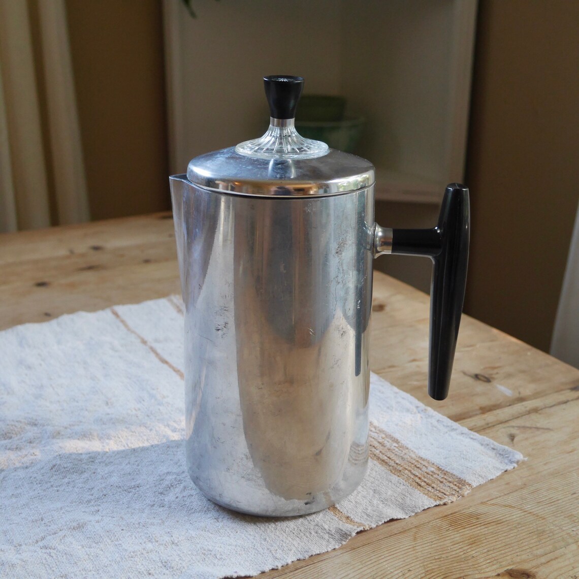 Vintage WearEver Coffee Pot Percolator No 968 / Cowboy Coffee Etsy