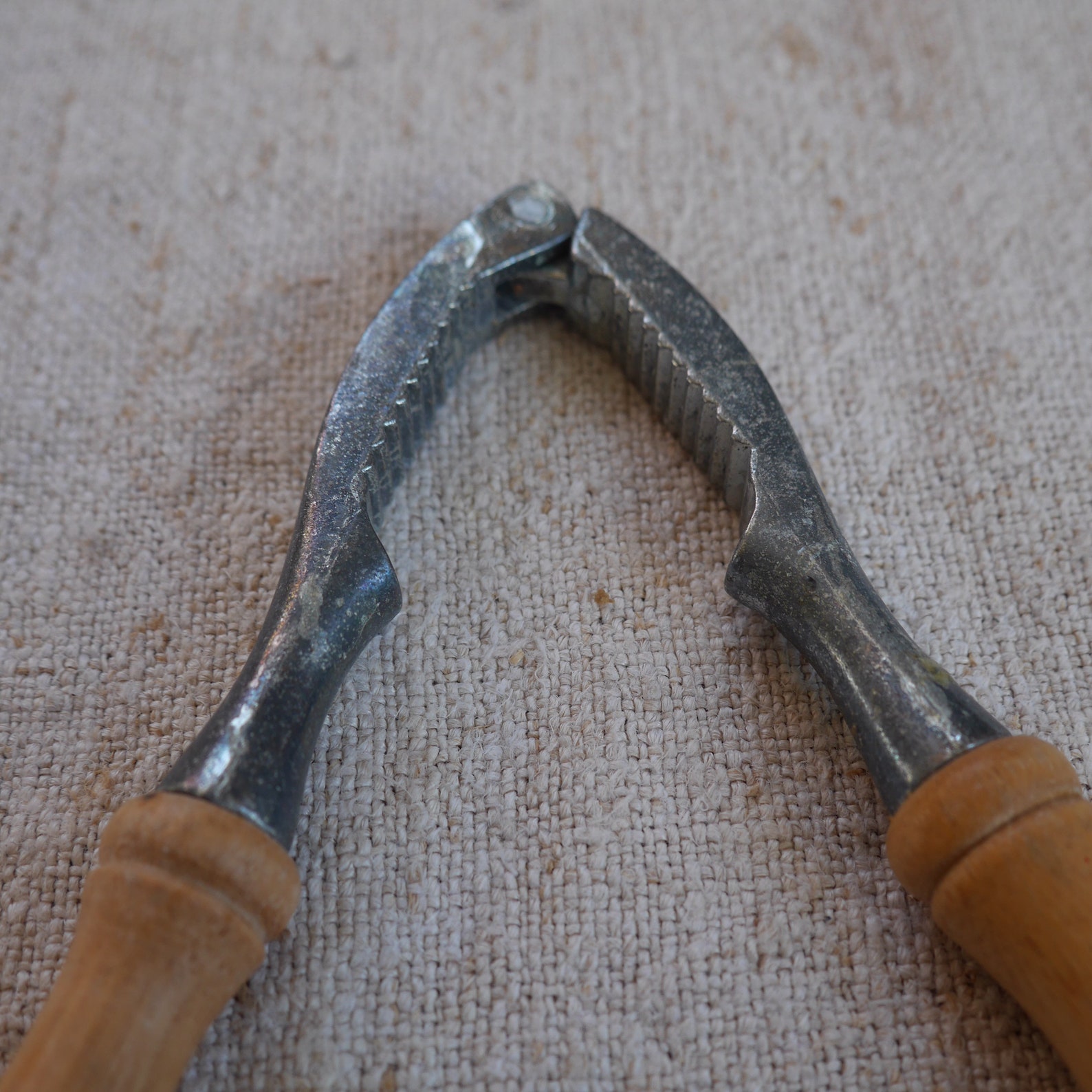 Vintage Nut Cracker Wood Handle Nut Cracker Etsy