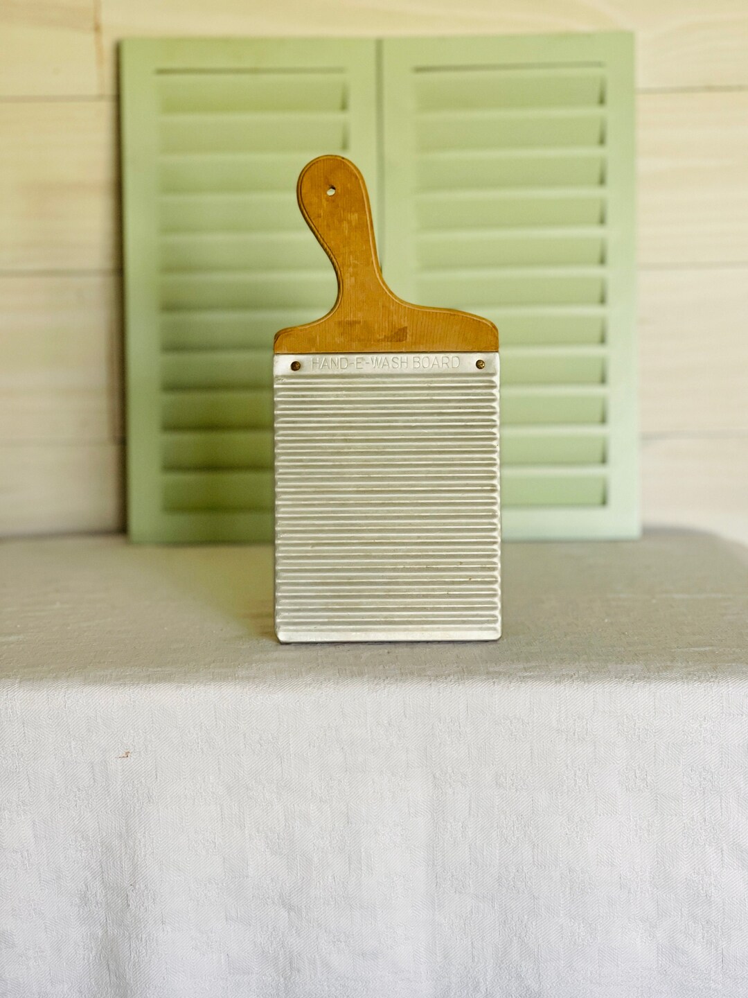 Vintage Hand E Washboard / Small Wash Board the Hande Board Hande Mfg. Co. Etsy Canada