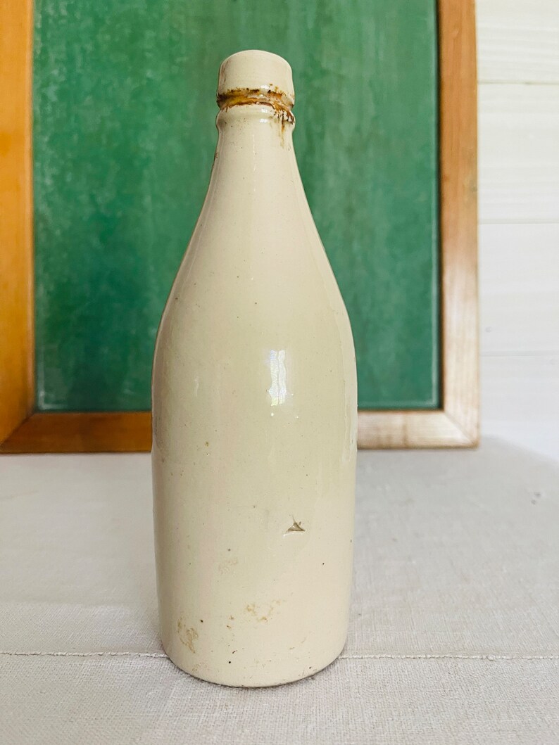 Antique Stoneware Beer Bottle Jug by Campbellfield Glasgow Etsy