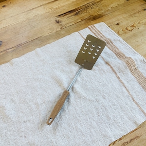 Authentic Vintage EKCO USA Spatula with Faux Wood Handle
