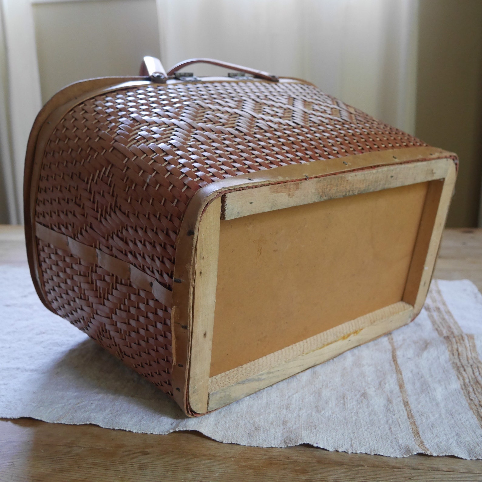 Vintage Redman Picnic Basket / 1950s Picnic Basket Etsy