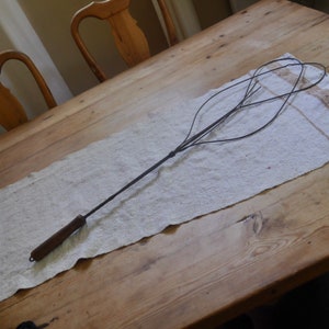Antique Rug Beater, the Batwing Beater, Farmhouse Decor 