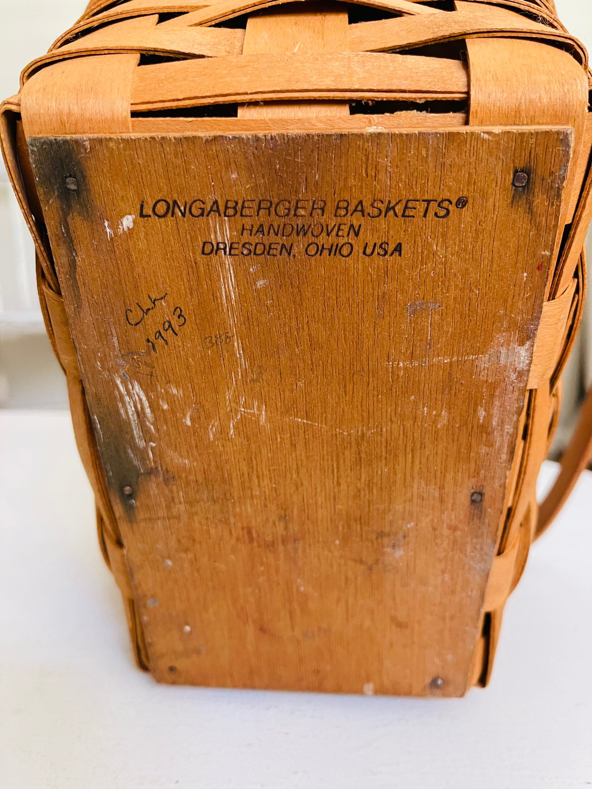 バッグ Vintage Longaberger 1993 Edition 1993 Longaberger - Etsy