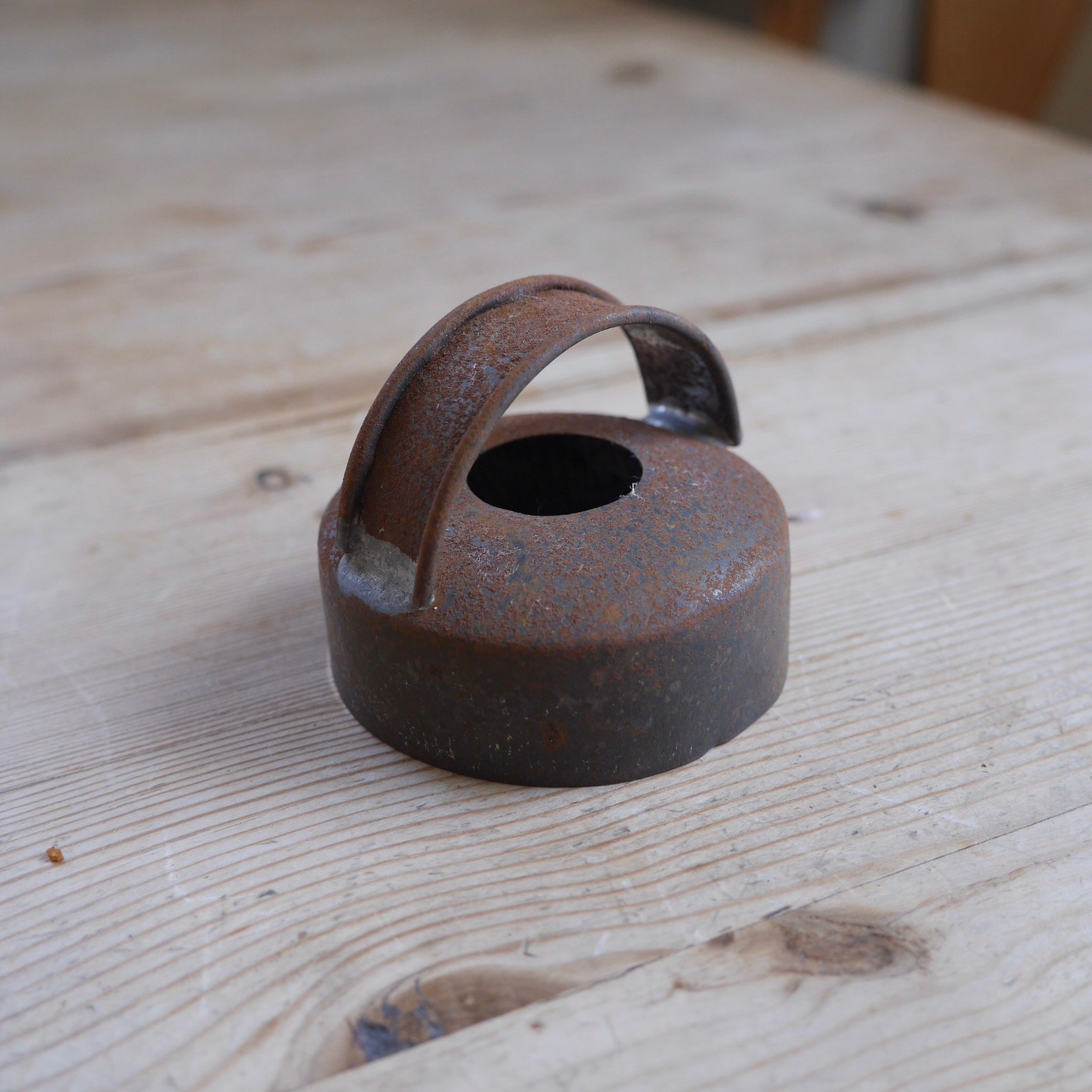 Vintage Tin Biscuit Cutter / Antique Rusty Biscuit or Cookie Etsy