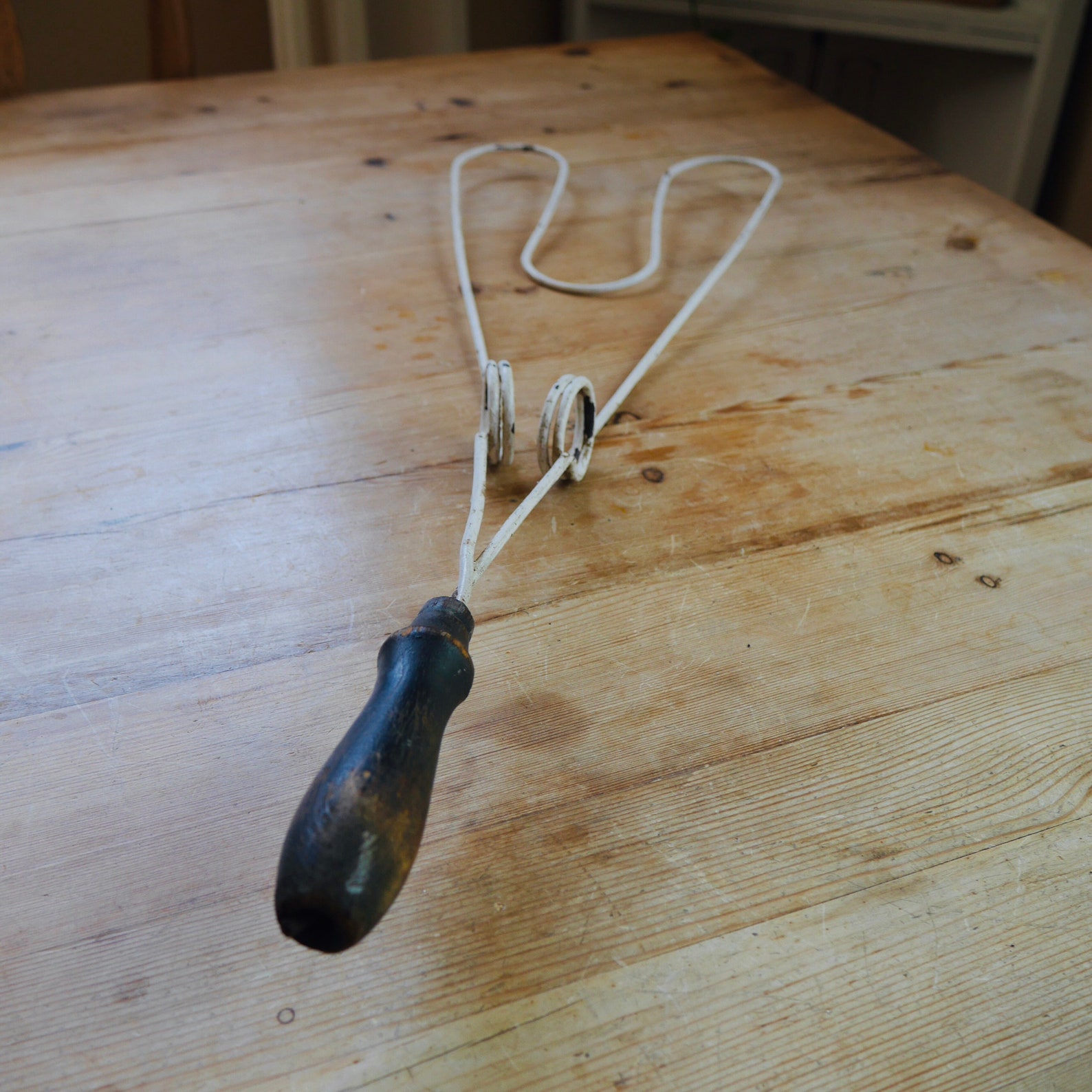 Authentic Vintage Rug Beater / Antique Rug Beater with Wood Etsy