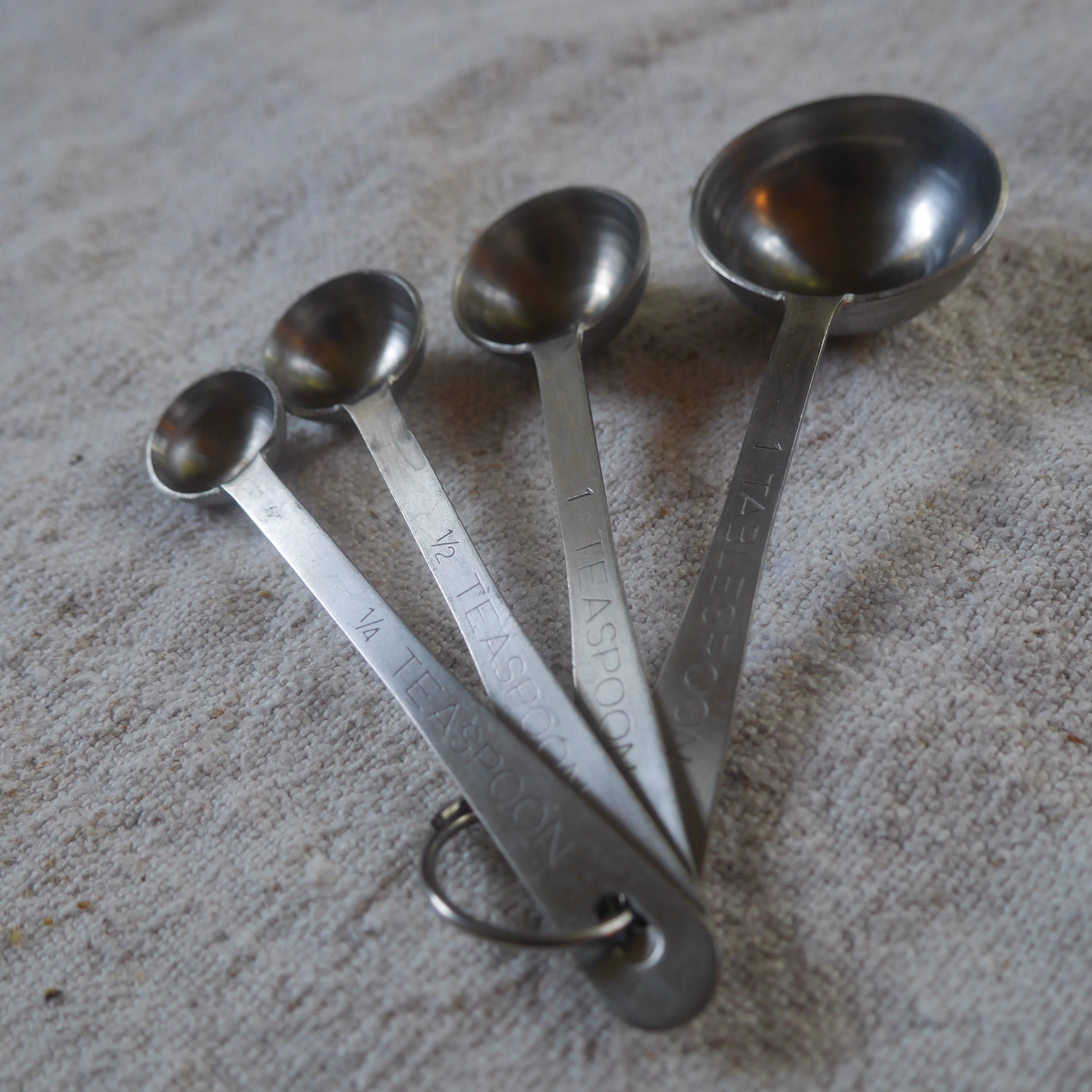 Nesting Measuring Spoons by AMCO Japan / Authentic Vintage AMCO Stainless  Steel Measuring Spoons / Vintage Measuring Spoons 