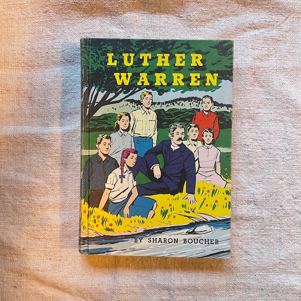 Luther Warren Book Man of Prayer and Power by Sharon Boucher, 1959 Copyright Luther Warren Book Great Condition