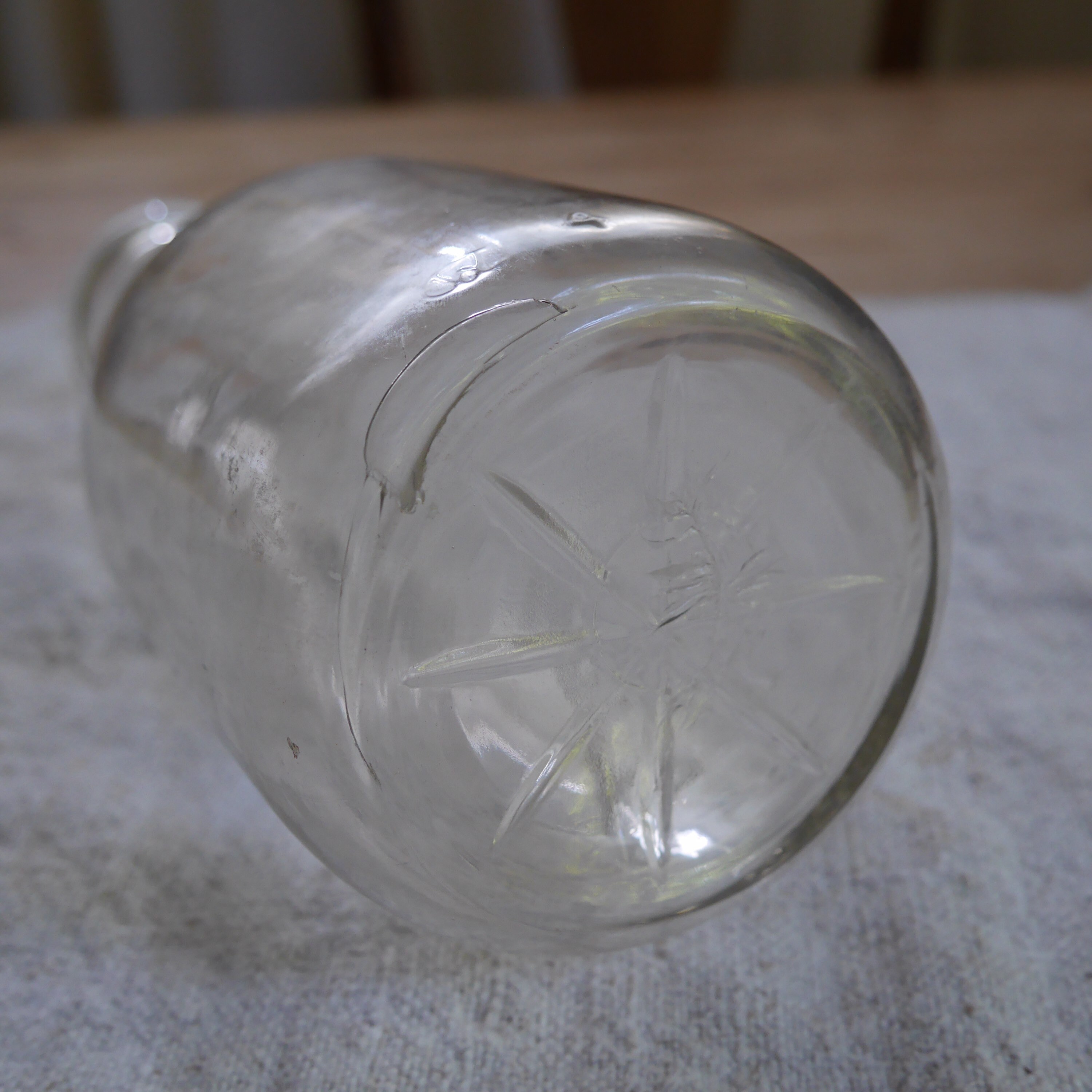 milky antique　0108 Vintage Federal Milk Glass 8