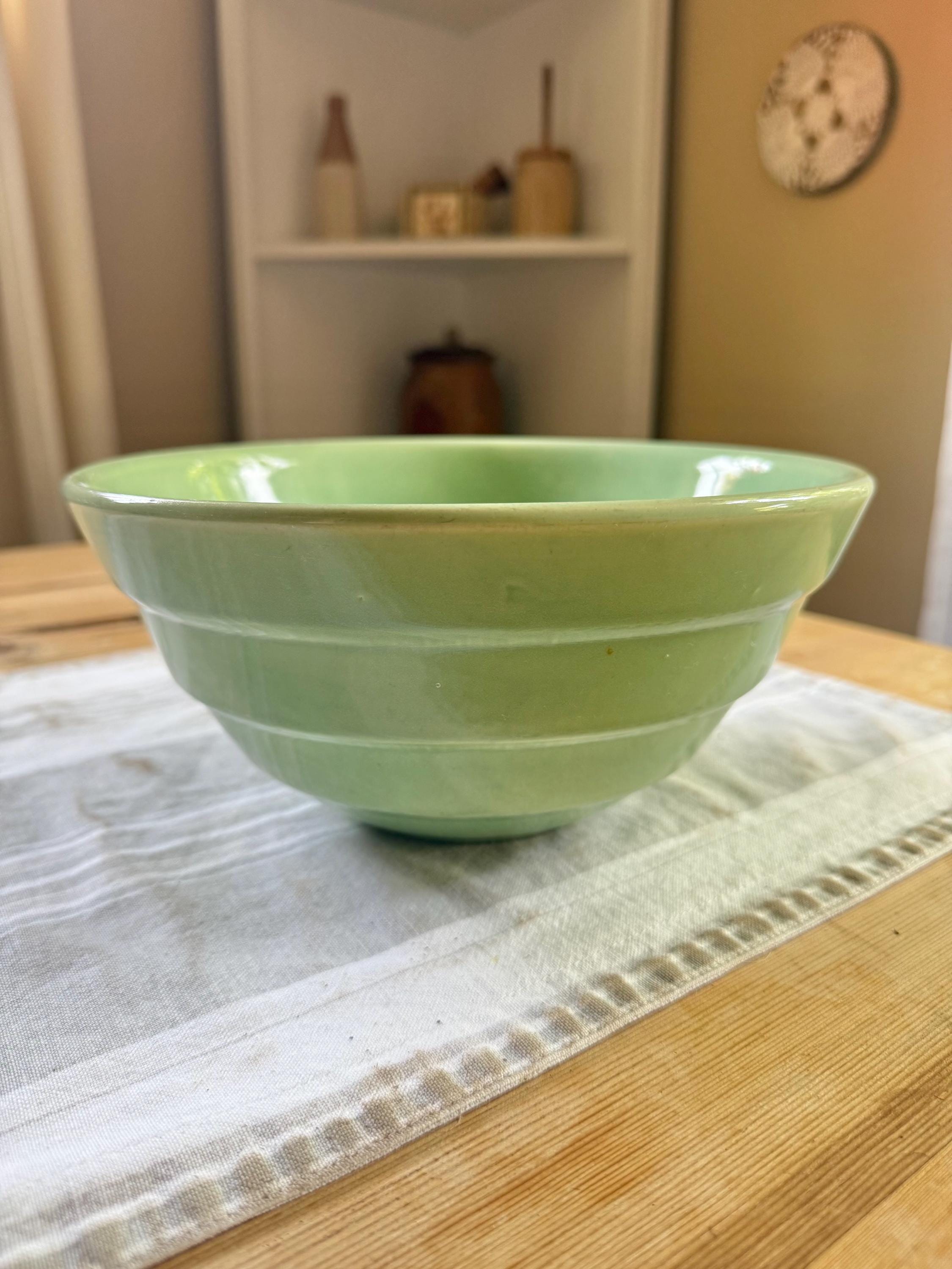Bauer Green Bowl - Etsy Bauer Green Bowl - Etsy