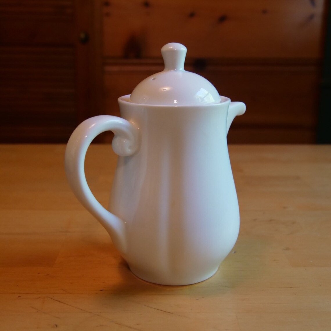 Vintage White pitcher by Dudson Fine China Teapot or Coffee Etsy
