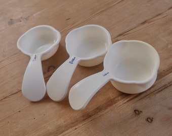 Blue/white measuring cups JAPAN - collectibles - by owner - sale