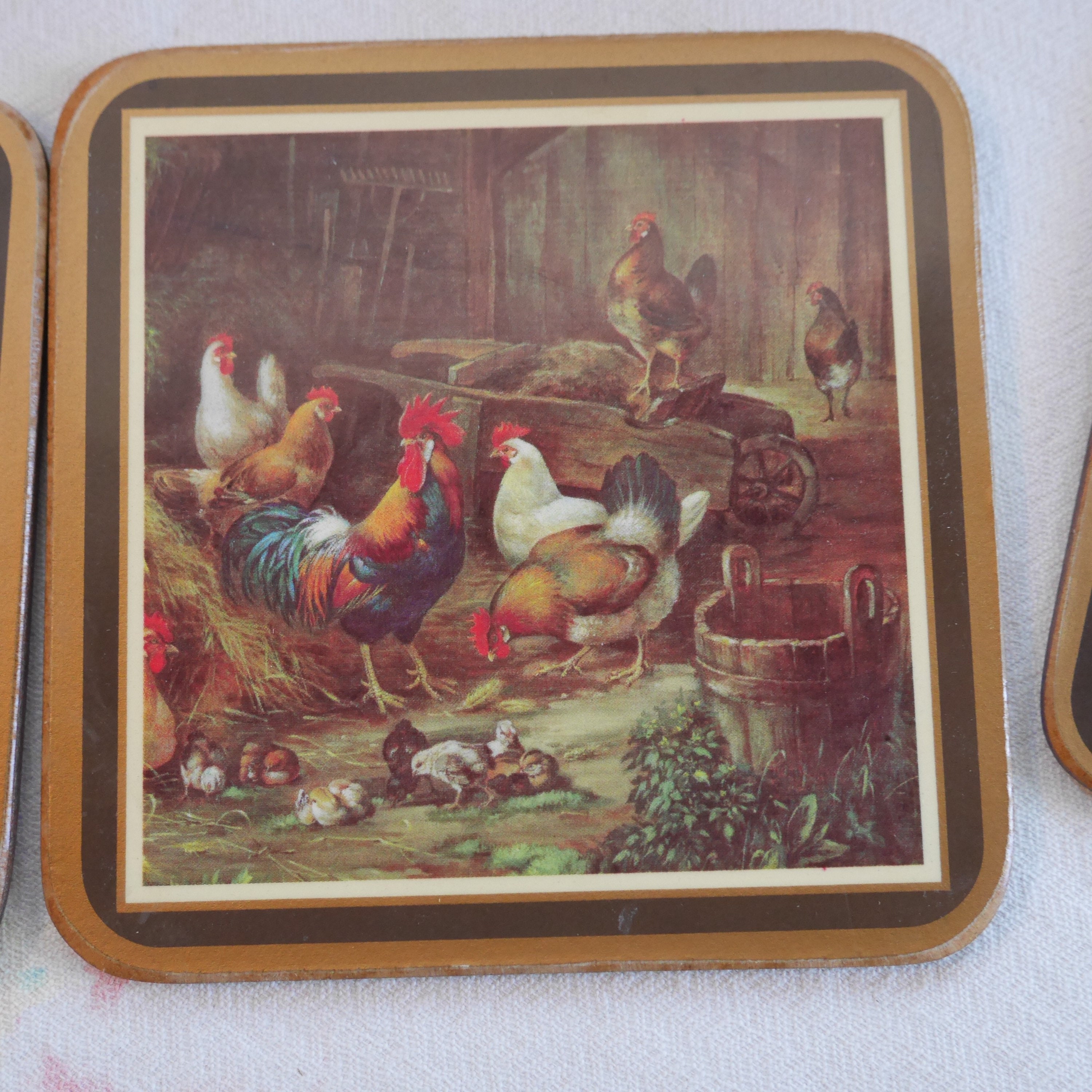 Vintage Pimpernel Acrylic Traditional Coasters Rare Pimpernel Etsy.de