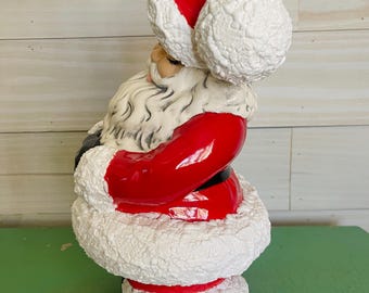 Vintage Atlanta Mold Ceramic Santa Claus - Winking Eye, 1980s - Etsy